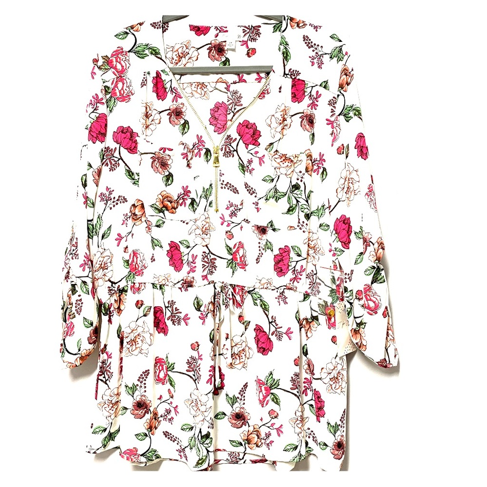 Women’s Beautiful Flower Print Top